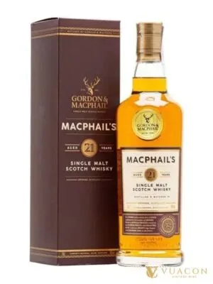 MacPhail’s 21 năm Gordon & MacPhail – single Malt Scotch, Speyside, Scotland, 700ml