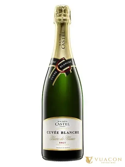 Maison Castel Cuvee Blanche Brut – sparkling Brut, Pháp, 750ml