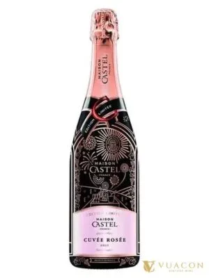 Maison Castel Cuvee Rose Brut Limited Edition – sparkling Rosé, Pháp, 750ml