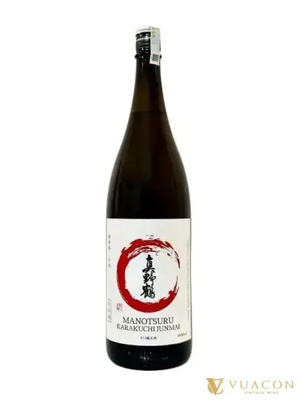 Manotsuru Karakuchi Junmai 1.8L – sake, Nhật Bản, 1800ml
