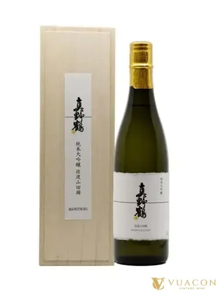 Manotsuru Sado Yamadanishiki Junmai Daiginjo – sake, Nhật Bản, 720ml