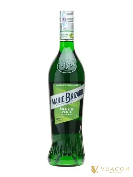 Marie Brizard Green Mint – liqueur, Pháp, 700ml