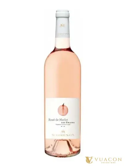 Marrenon Les Grains Merlot Rose – Pháp, 750ml