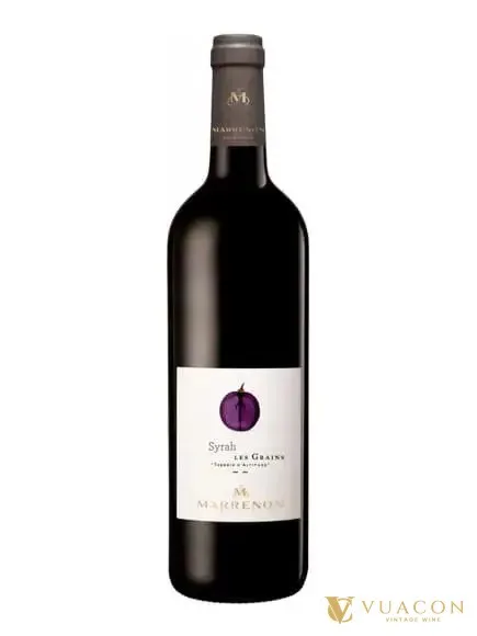 Marrenon Les Grains Syrah – Pháp, 750ml