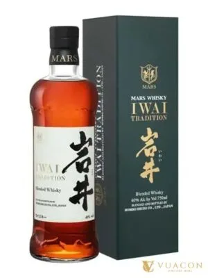 Mars iwai Tradition – blended Whisky Nhật, Nhật Bản, 700ml