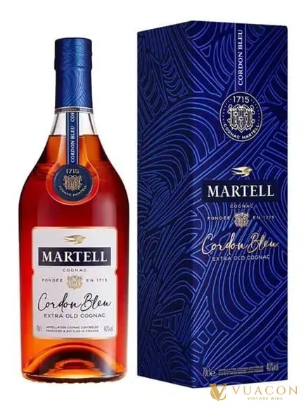 Martell Cordon Bleu Cognac Pháp, chai tiêu biểu của Martell 2026