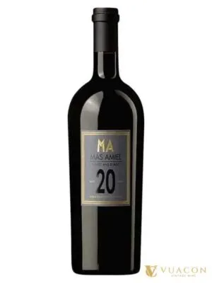 Mas Amiel 20 Ans d’Age – Roussillon, Pháp, 750ml