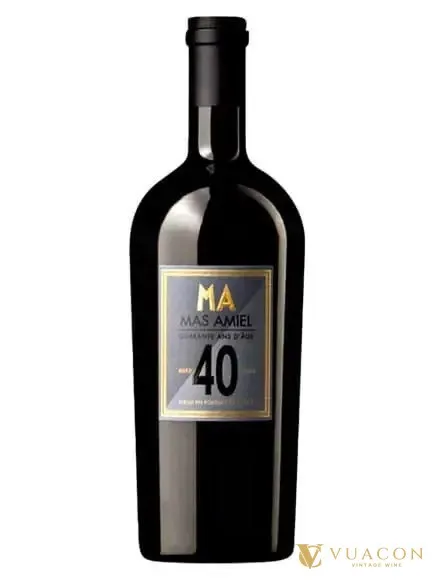 Mas Amiel 40 Ans d’Age – Roussillon, Pháp, 750ml