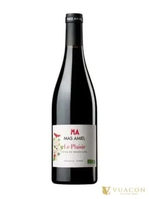 Mas Amiel Le Plaisir Red – Roussillon, Pháp, 750ml