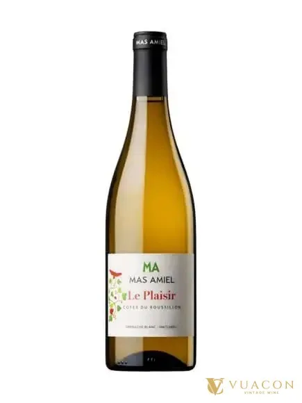 Mas Amiel Le Plaisir White – Roussillon, Pháp, 750ml