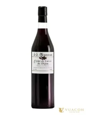 Massenez Creme de Cassis – Blackcurrant – liqueur, Pháp, 700ml
