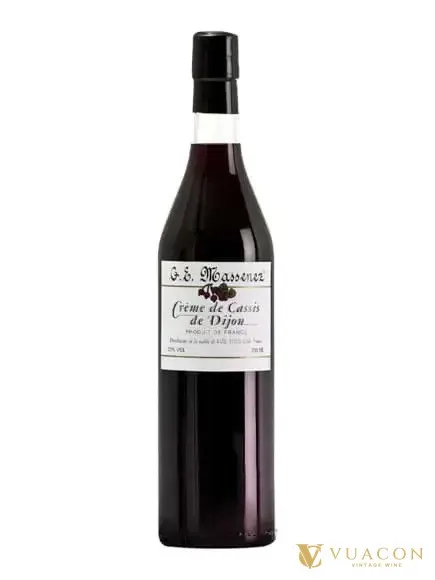 Massenez Creme de Cassis – Blackcurrant – liqueur, Pháp, 700ml
