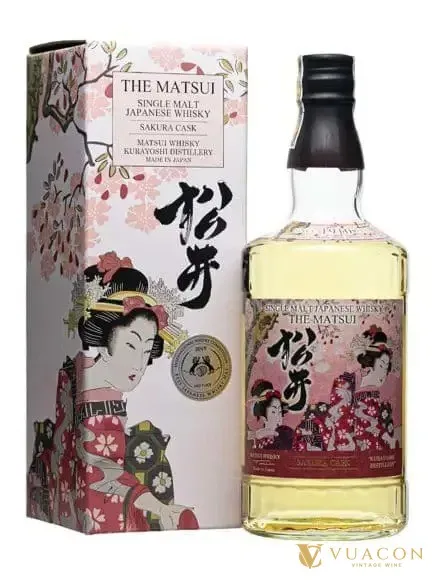 Matsui Sakura Cask – single Malt Whisky Nhật, Tottori, Nhật Bản, 700ml