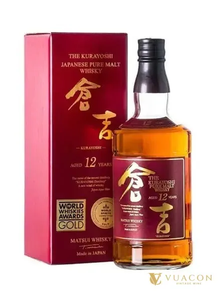 Matsui The Kurayoshi 12 năm – whisky Nhật, Nhật Bản, 700ml