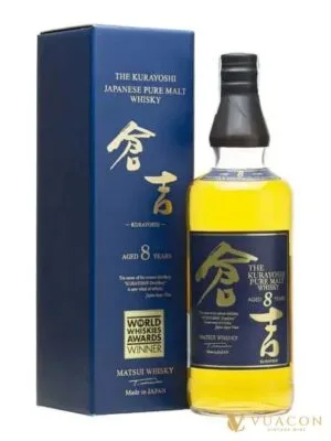 Matsui The Kurayoshi 8 năm – whisky Nhật, Nhật Bản, 700ml