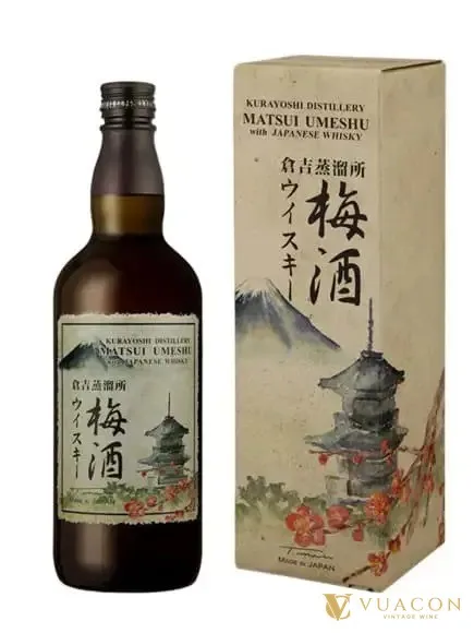 Matsui Whisky Umeshu – liqueur, Tottori, Nhật Bản, 700ml