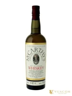 McCarthy’s Oregon Single Malt – whiskey Mỹ, Hoa Kỳ, 700ml