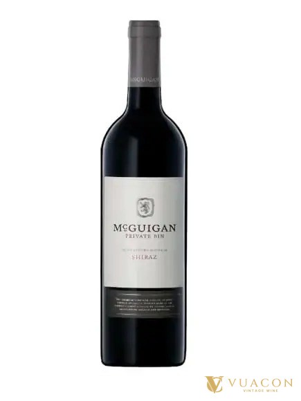 McGuigan Private Bin Shiraz, vang Úc giá mềm