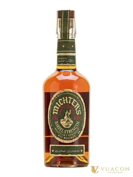 Michter’s US*1 Limited Release Barrel Strength Rye 2021 – rye Whiskey, Hoa Kỳ, 700ml