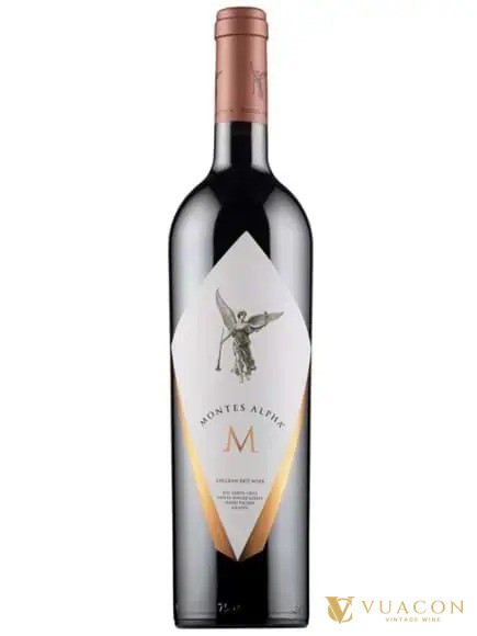 Montes Alpha M, vang Chile cao cấp phối kiểu Bordeaux từ Apalta