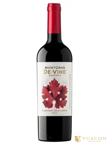 Montgras de Vine Reserva Cabernet sauvignon, vang MontGras giá dễ mua
