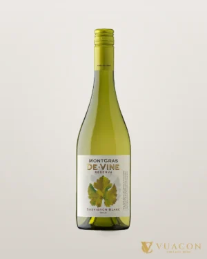 Montgras de Vine Reserva Sauvignon Blanc – chai chính hãng tại Vua Cồn