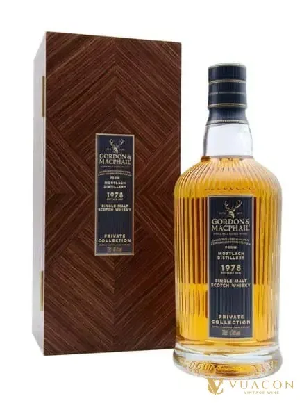 Mortlach 1978 – 43 năm Gordon & MacPhail – cask Strength, Speyside, Scotland, 700ml