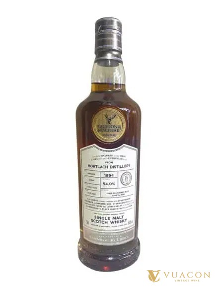 Mortlach 1994 27 năm Gordon & MacPhail, whisky single malt thùng sherry để dành