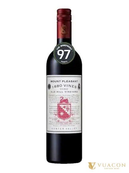 Mount Pleasant 1880 Vines Old Hill Vineyard Shiraz, Shiraz Úc vùng Hunter Valley