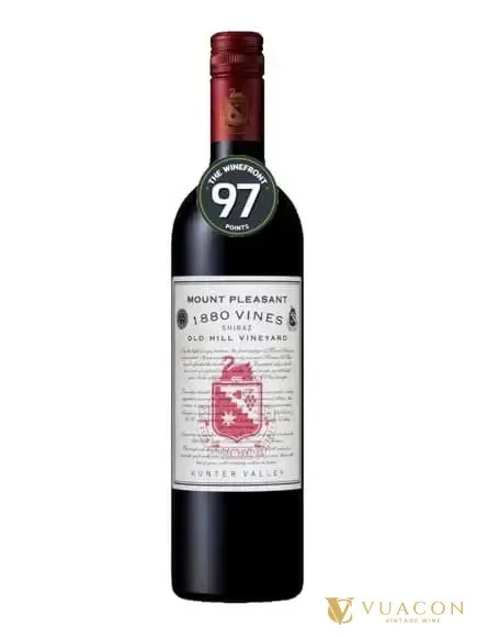 Mount Pleasant 1880 Vines Old Hill Vineyard Shiraz – Hunter Valley, Úc, 750ml