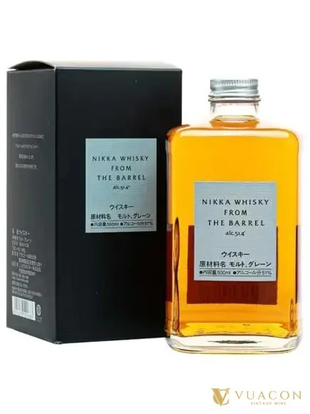 Nikka Barrel – blended Whisky Nhật, Nhật Bản, 500ml