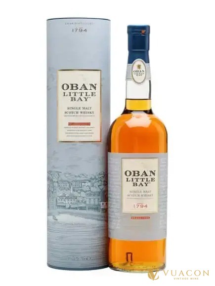 Chai Oban Little Bay single malt không ghi tuổi