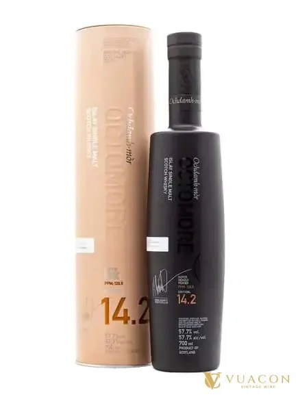 Octomore 14.2 – cask Strength, Islay, Scotland, 700ml