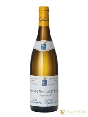 Olivier Leflaive Chassagne Montrachet Premier Cru Clos Saint Marc – Burgundy, Pháp, 750ml