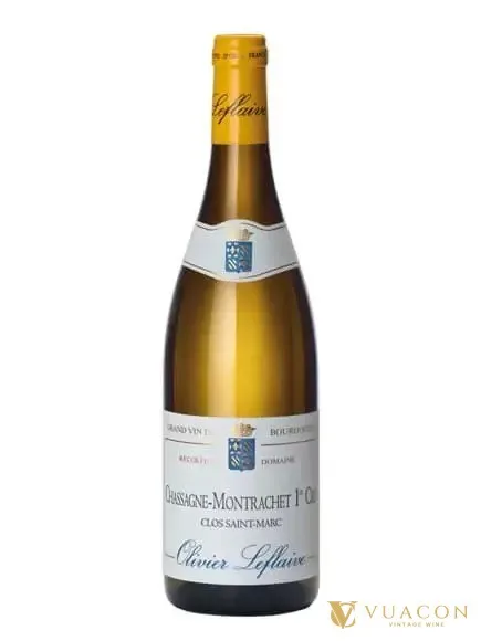 Olivier Leflaive Chassagne Montrachet Premier Cru Clos Saint Marc – Burgundy, Pháp, 750ml