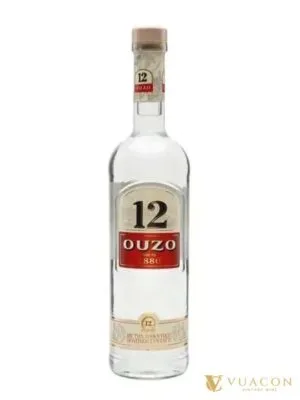 Ouzo 12 – Hy Lạp, 700ml