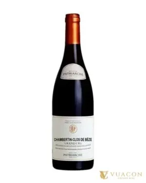 Patriarche Chambertin Clos-De-Beze Grand Cru – Burgundy, Pháp, 750ml