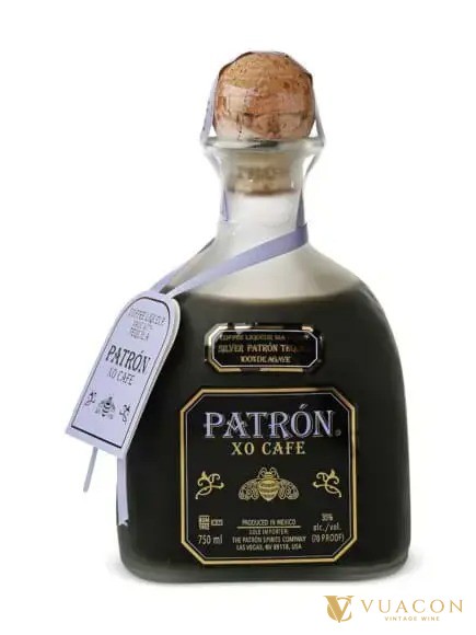 Chai Patrón XO Cafe rượu mùi cà phê nền tequila