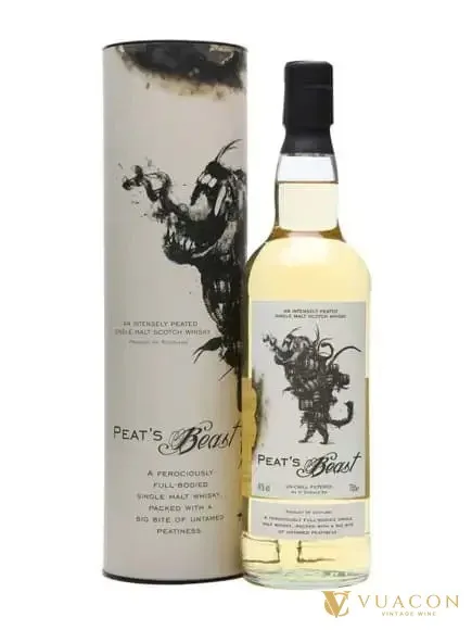 Peat’s Beast Single Malt Whisky – single Malt Scotch, Scotland, 700ml