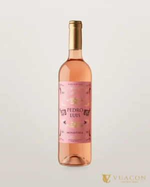 Pedro Luis Monastrell Rose – chai chính hãng tại Vua Cồn