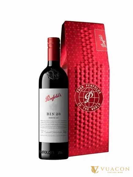 Penfolds hộp quà Tết: Bin 28 hộp mẫu Tết 2026 dưới 2 triệu