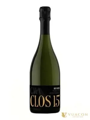 Pinord Clos 15 Premium Cuvee Brut Nature – cava, Tây Ban Nha, 750ml