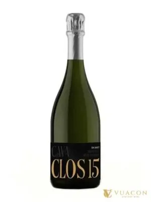 Pinord Clos 15 Premium Cuvee Demi sec – cava, Tây Ban Nha, 750ml