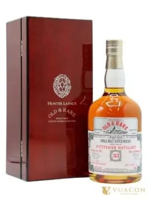 Pittyvaich 1990 – 33 năm Old & Rare – cask Strength, Speyside, Scotland, 700ml