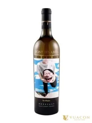Pont des Arts Sauvignon blanc Yue Minjun Label – Bordeaux, Pháp, 750ml
