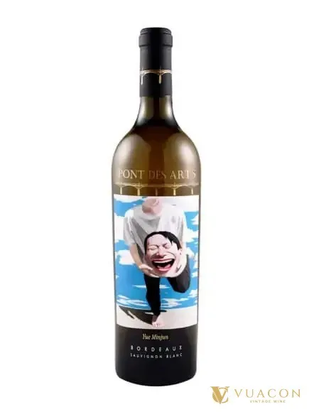 Pont des Arts Sauvignon blanc Yue Minjun Label – Bordeaux, Pháp, 750ml
