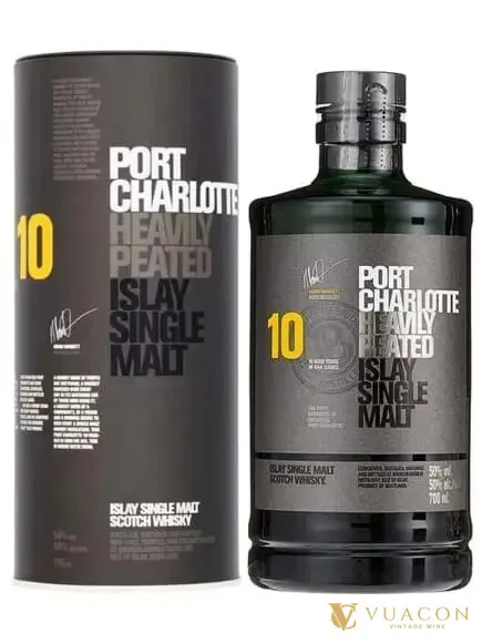 Port Charlotte 10 năm – single Malt Scotch, Islay, Scotland, 700ml