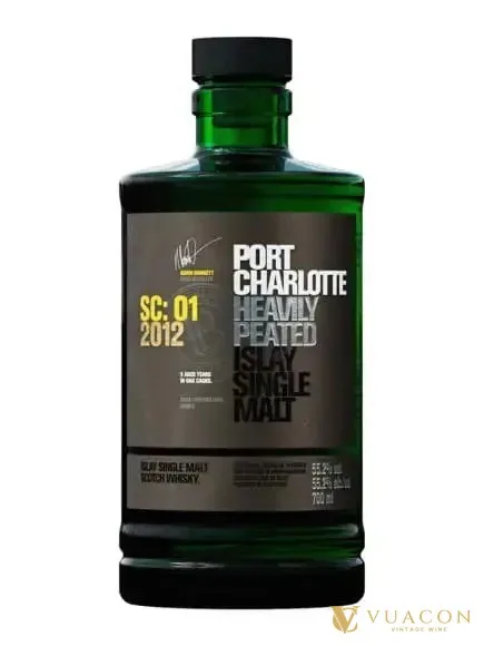 Port Charlotte SC: 01 2012 – single Malt Scotch, Islay, Scotland, 700ml