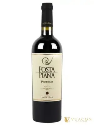 Posta Piana Primitivo – Puglia, Ý, 750ml