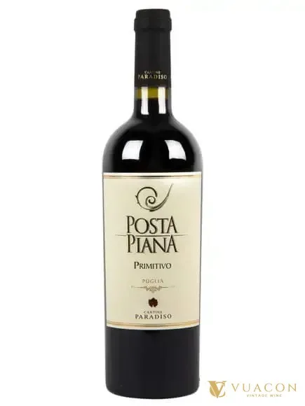 Posta Piana Primitivo – Puglia, Ý, 750ml